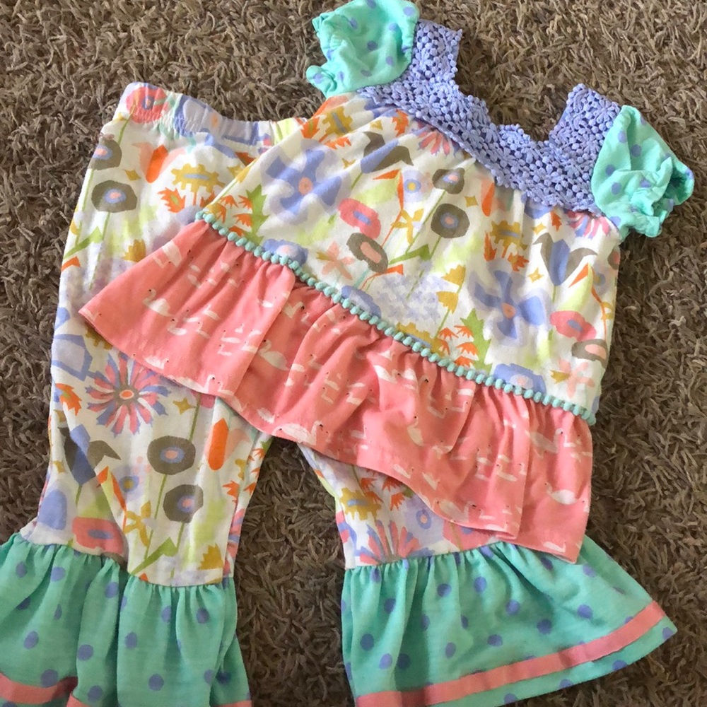 Matilda Jane two piece pajamas